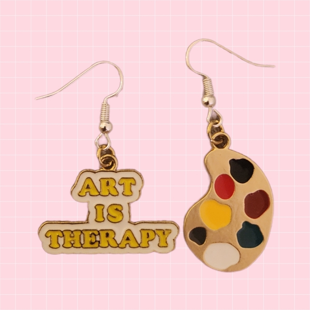 Art Is Therapy Earrings